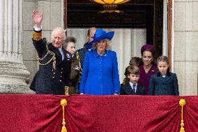 Royals At The 80th Anniversary of VE Day - London