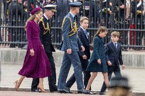 Royals At The 80th Anniversary of VE Day - London
