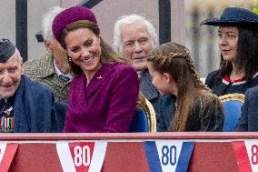 Royals At The 80th Anniversary of VE Day - London