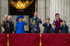 Royals At The 80th Anniversary of VE Day - London