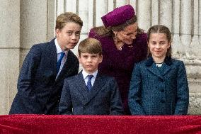 Royals At The 80th Anniversary of VE Day - London