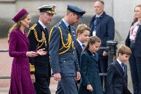 Royals At The 80th Anniversary of VE Day - London