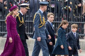 Royals At The 80th Anniversary of VE Day - London