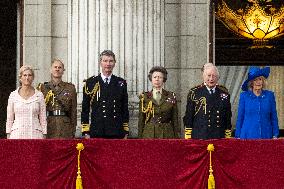 Royals At The 80th Anniversary of VE Day - London
