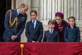Royals At The 80th Anniversary of VE Day - London