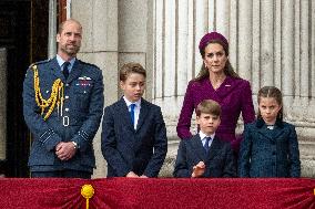 Royals At The 80th Anniversary of VE Day - London