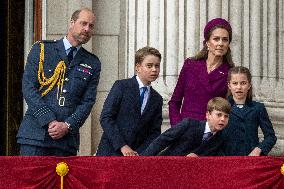 Royals At The 80th Anniversary of VE Day - London