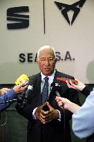 Antonio Costa Visits Seat Factory - Barcelona