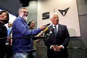 Antonio Costa Visits Seat Factory - Barcelona