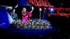 Het 5 mei-concert op de amstel