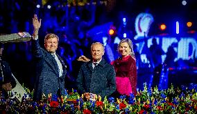 Het 5 mei-concert op de amstel
