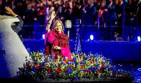 Het 5 mei-concert op de amstel