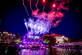Het 5 mei-concert op de amstel