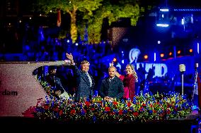 Het 5 mei-concert op de amstel