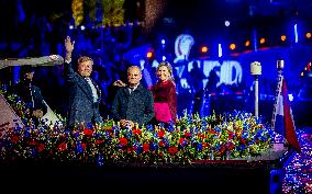 Het 5 mei-concert op de amstel