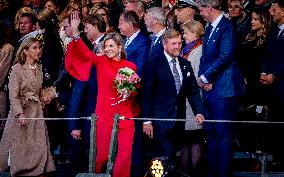 Het 5 mei-concert op de amstel