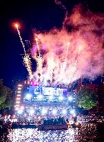 Het 5 mei-concert op de amstel