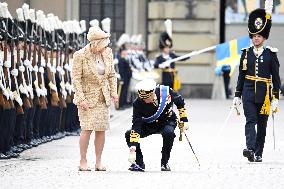 SWEDEN STATE VISIT FROM ICELAND