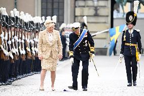 SWEDEN STATE VISIT FROM ICELAND