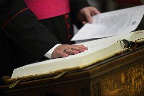 Conclave Staff Take Oath of Secrecy - Vatican