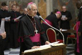 Conclave Staff Take Oath of Secrecy - Vatican