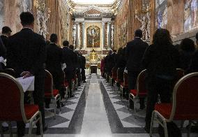 Conclave Staff Take Oath of Secrecy - Vatican
