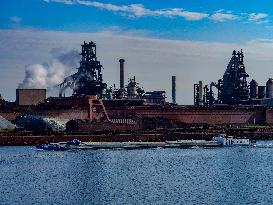 Arcelor Mittal Dunkerque Steel Production Site - France