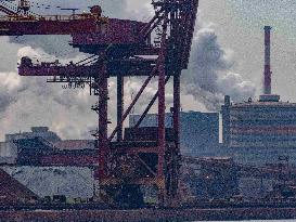Arcelor Mittal Dunkerque Steel Production Site - France