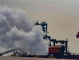 Arcelor Mittal Dunkerque Steel Production Site - France