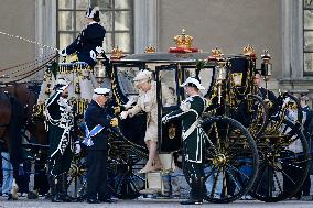 SWEDEN STATE VISIT FROM ICELAND