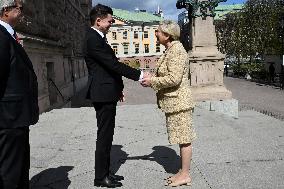 SWEDEN STATE VISIT FROM ICELAND