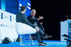 Antonio Costa At 40th Cercle d Economia Meeting - Barcelona