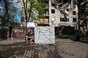 Dobropillia in eastern Ukraine