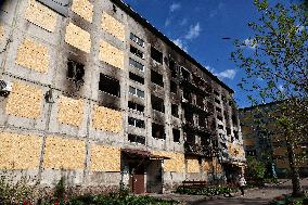Dobropillia in eastern Ukraine