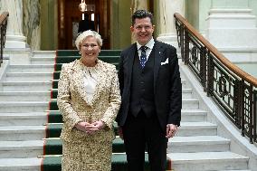 SWEDEN STATE VISIT FROM ICELAND