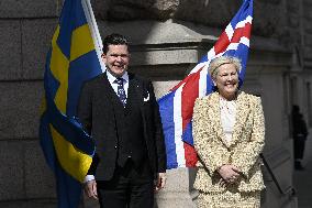 SWEDEN STATE VISIT FROM ICELAND