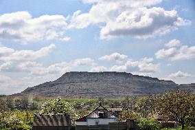 Dobropillia in eastern Ukraine