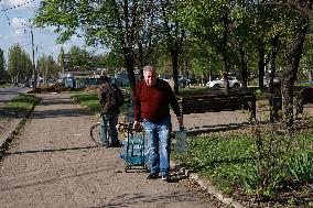 Dobropillia in eastern Ukraine