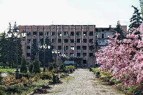 Dobropillia in eastern Ukraine