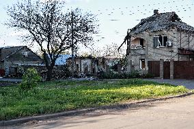 Dobropillia in eastern Ukraine