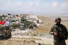 Israel Demolishes Palestinian Homes - West Bank