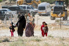 Israel Demolishes Palestinian Homes - West Bank