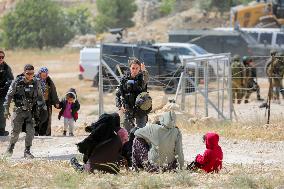 Israel Demolishes Palestinian Homes - West Bank