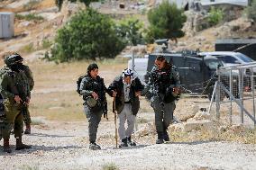 Israel Demolishes Palestinian Homes - West Bank