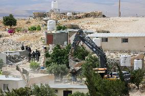 Israel Demolishes Palestinian Homes - West Bank