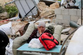 Israel Demolishes Palestinian Homes - West Bank