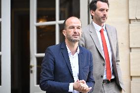 PM Bayrou Meets Manuel Bompard - Paris