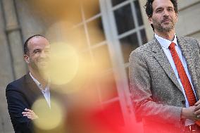 PM Bayrou Meets Manuel Bompard - Paris
