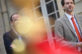 PM Bayrou Meets Manuel Bompard - Paris