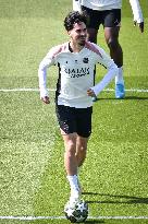 PSG Training before facing Arsenal - FA